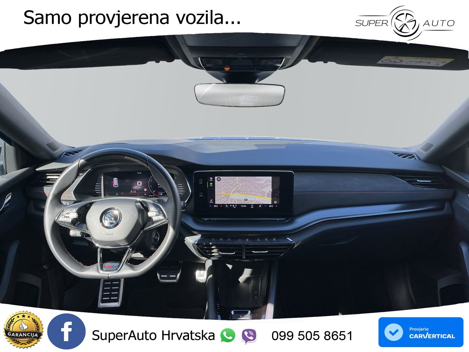 Škoda Octavia Combi RS 2.0 TDI (200 KS) DSG MATRIX+GR SJED+KAM