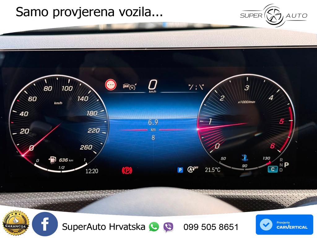 Mercedes-Benz A 220d 8G-DCT AMG ACC+GR SJED+360+PANO