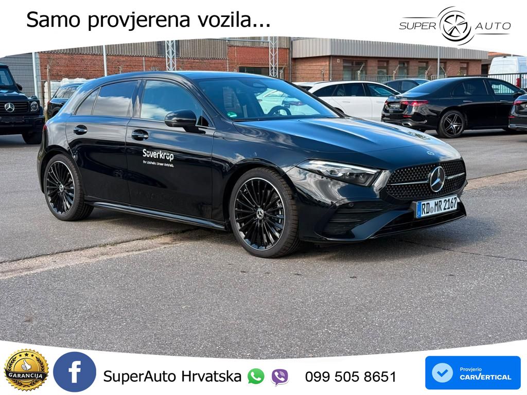 Mercedes-Benz A 220d 8G-DCT AMG ACC+GR SJED+360+PANO