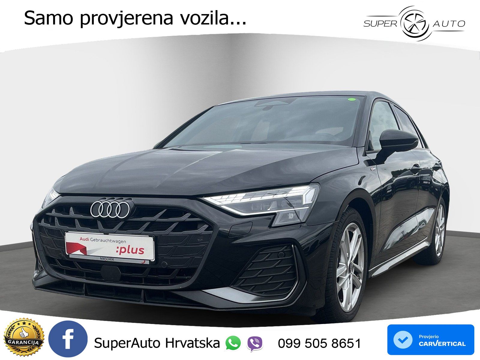 Audi A3 35 TFSI (150 KS) S tronic S line LED+GR SJED+ACC