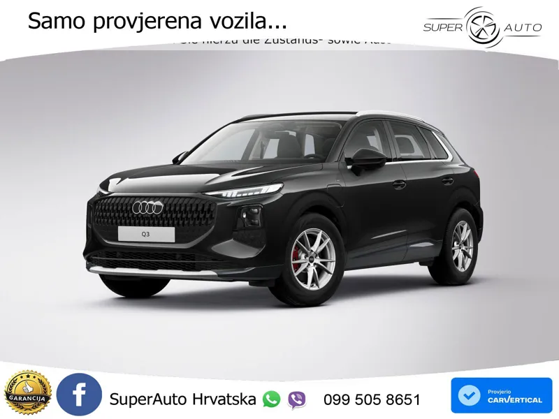 Audi Q3 1.5 TFSIe (272 KS) S tronic LED+GR SJED+ACC