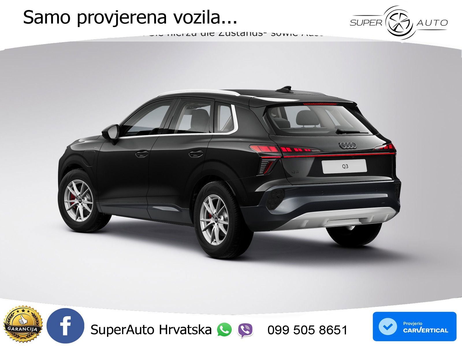 Audi Q3 1.5 TFSIe (272 KS) S tronic LED+GR SJED+ACC