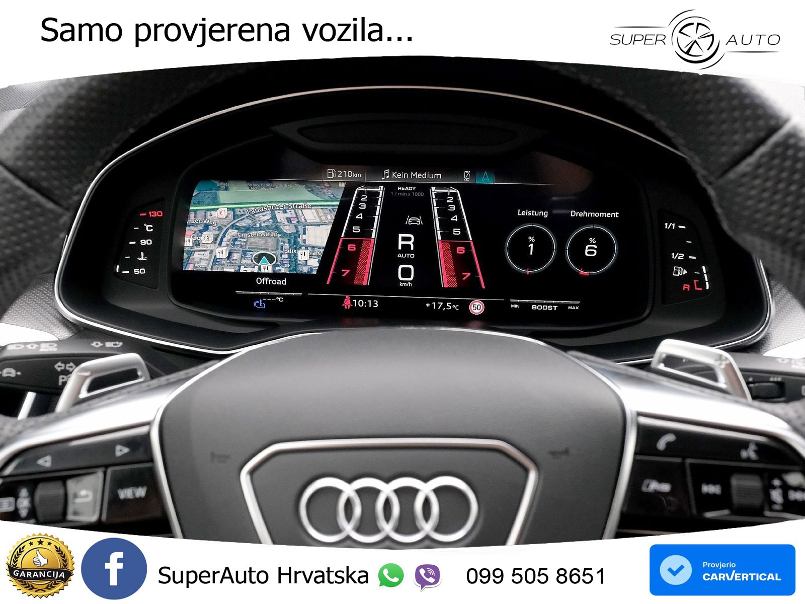 Audi RS6 Avant 4.0 TFSI V8 (600 KS) quattro Tiptronic MATRIX+GR SJED+KAM