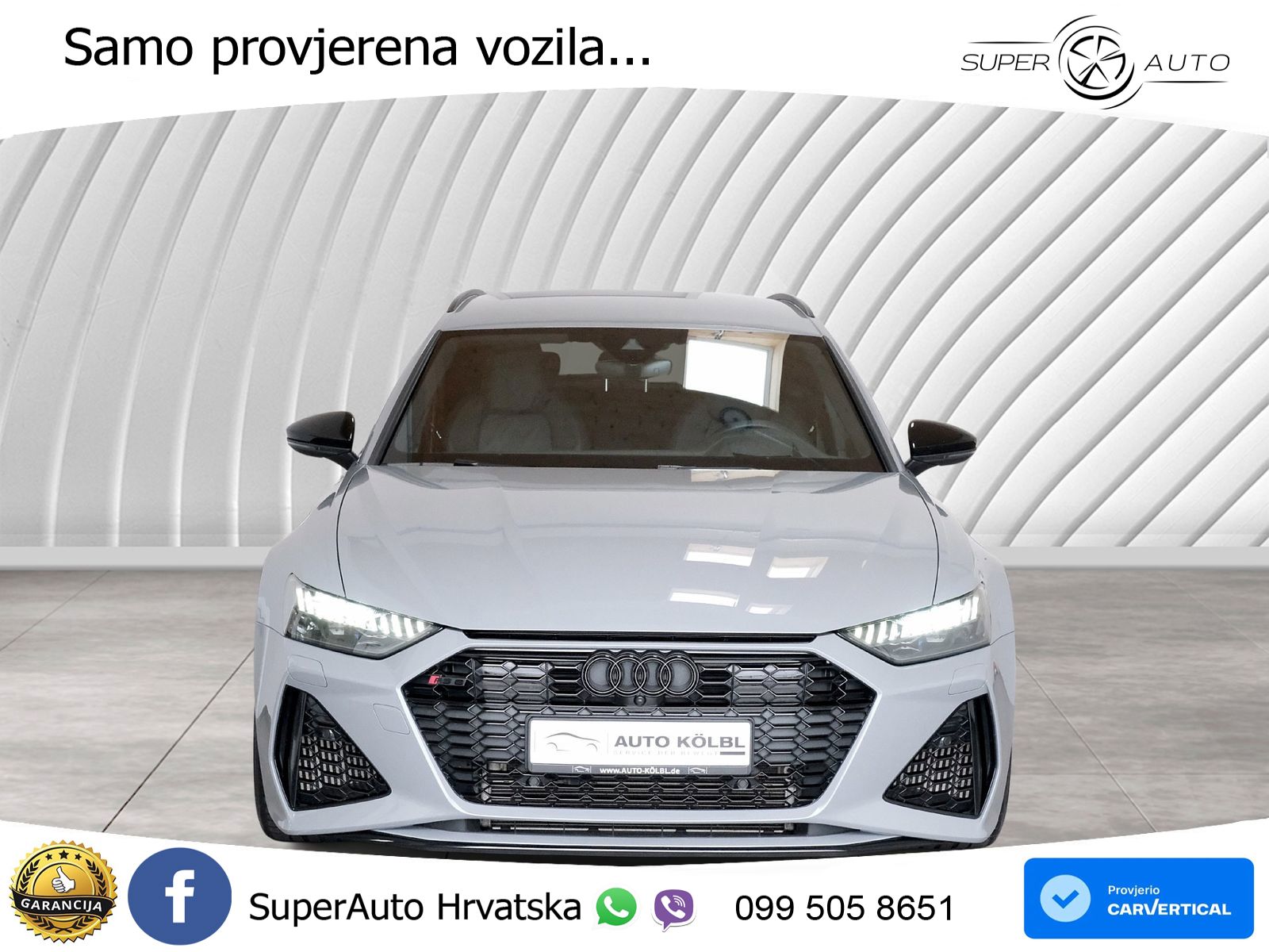 Audi RS6 Avant 4.0 TFSI V8 (600 KS) quattro Tiptronic MATRIX+GR SJED+KAM