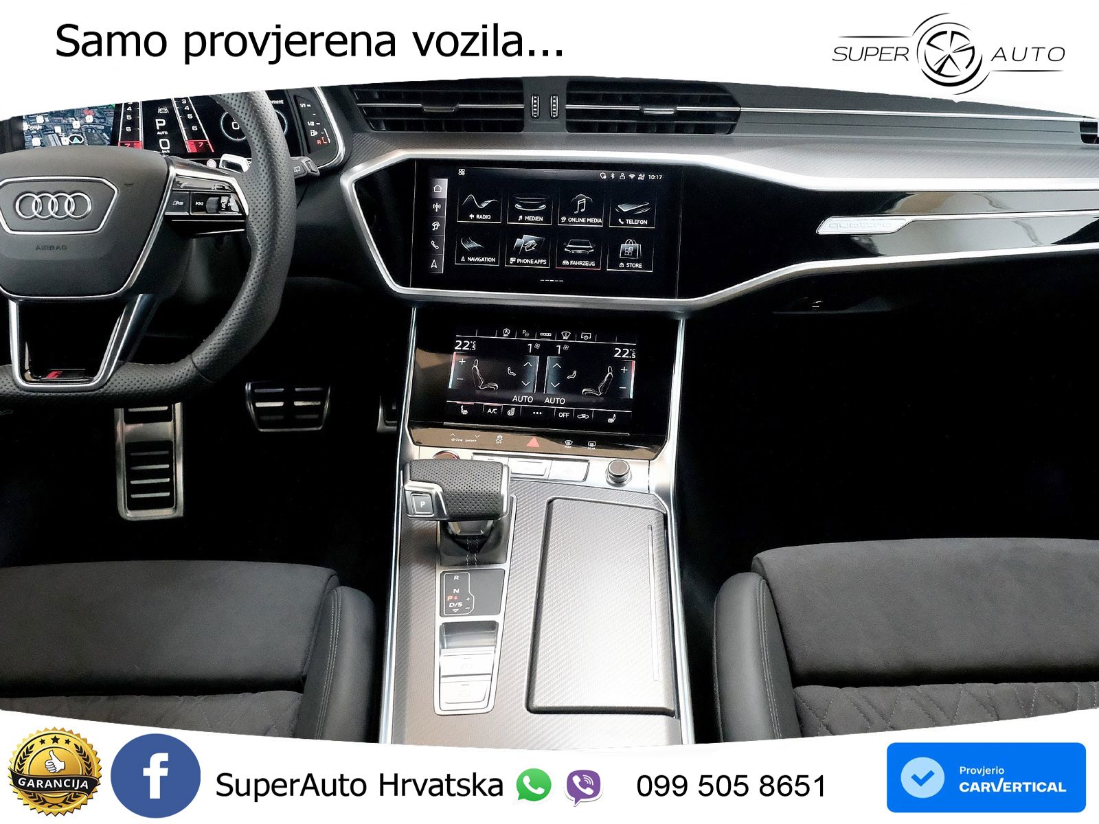 Audi RS6 Avant 4.0 TFSI V8 (600 KS) quattro Tiptronic MATRIX+GR SJED+KAM