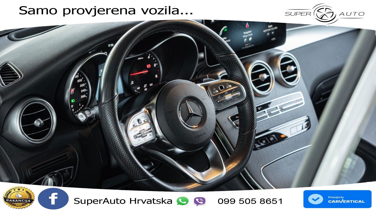 Mercedes GLC 220d (194 KS) 4MATIC G-TRONIC AMG LED+GR SJED+ACC