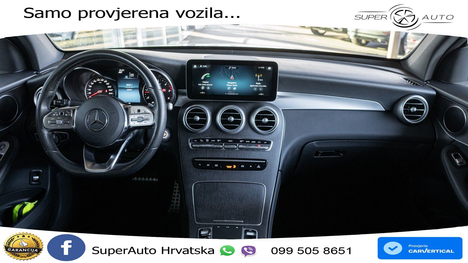 Mercedes GLC 220d (194 KS) 4MATIC G-TRONIC AMG LED+GR SJED+ACC
