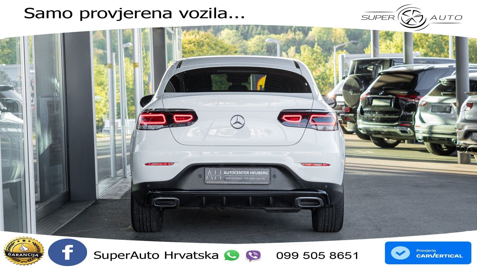 Mercedes GLC 220d (194 KS) 4MATIC G-TRONIC AMG LED+GR SJED+ACC