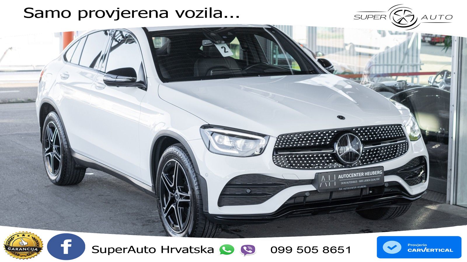Mercedes GLC 220d (194 KS) 4MATIC G-TRONIC AMG LED+GR SJED+ACC