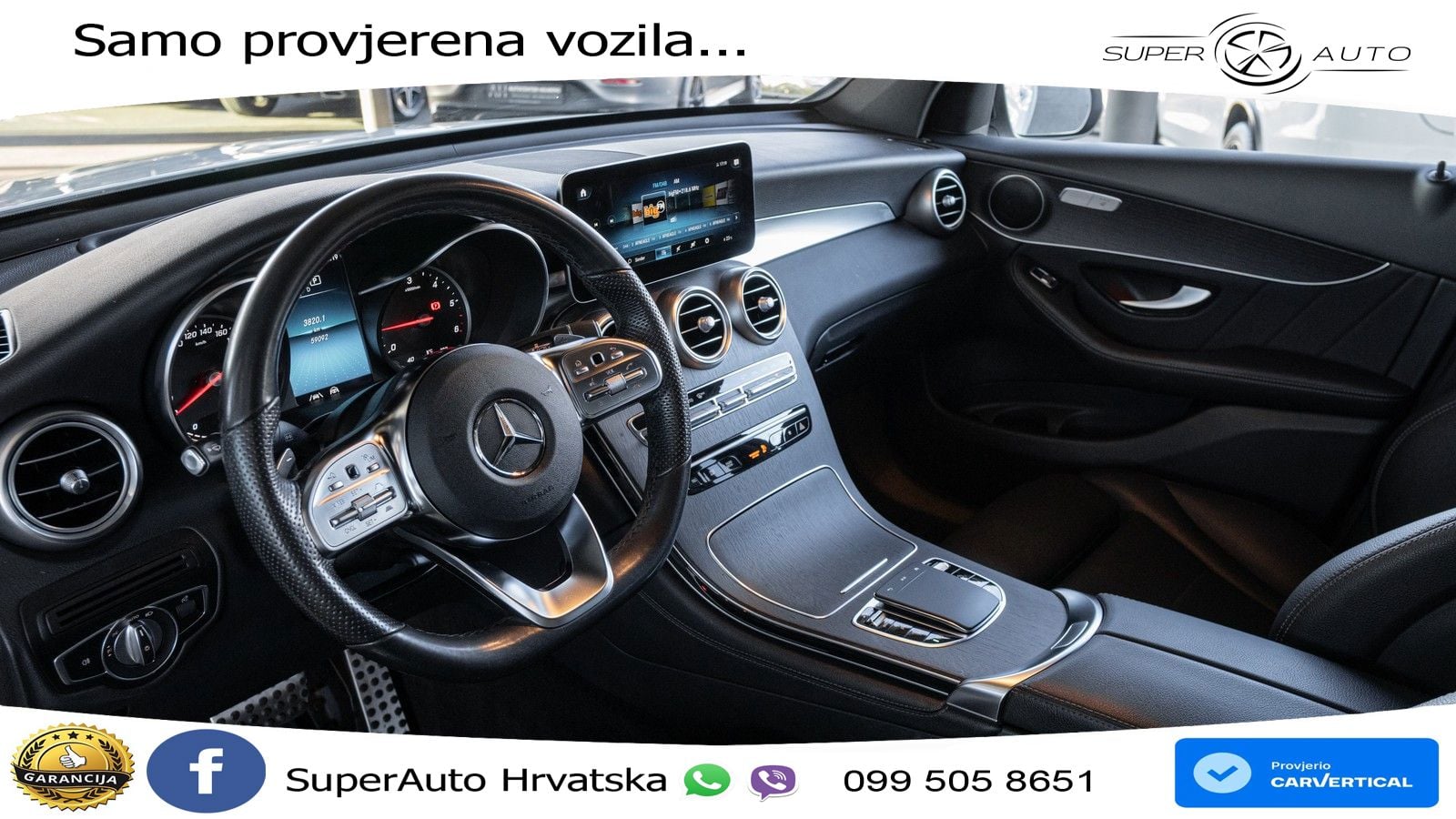 Mercedes GLC 220d (194 KS) 4MATIC G-TRONIC AMG LED+GR SJED+ACC