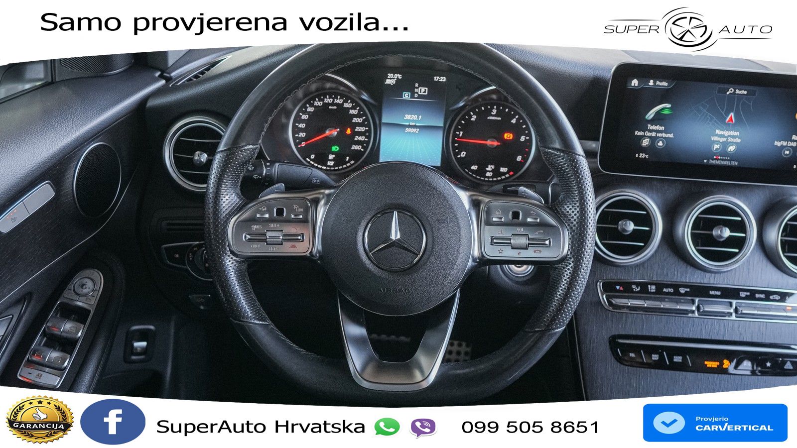 Mercedes GLC 220d (194 KS) 4MATIC G-TRONIC AMG LED+GR SJED+ACC