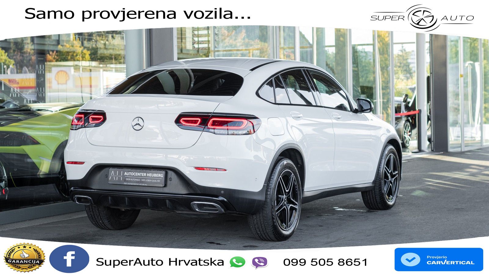 Mercedes GLC 220d (194 KS) 4MATIC G-TRONIC AMG LED+GR SJED+ACC