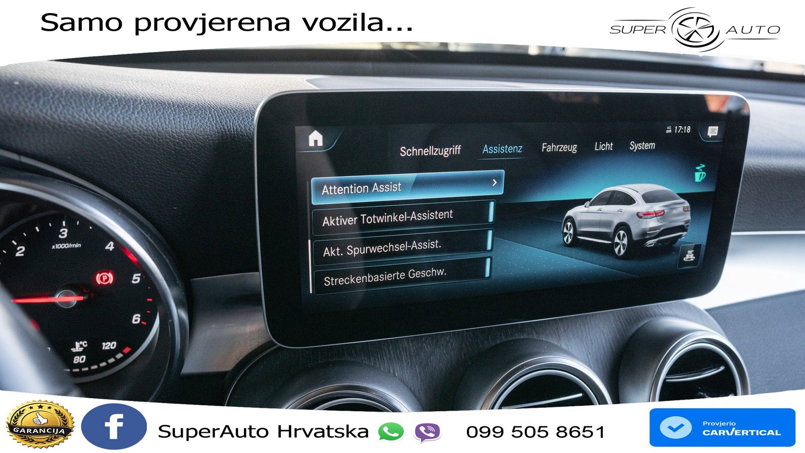 Mercedes GLC 220d (194 KS) 4MATIC G-TRONIC AMG LED+GR SJED+ACC
