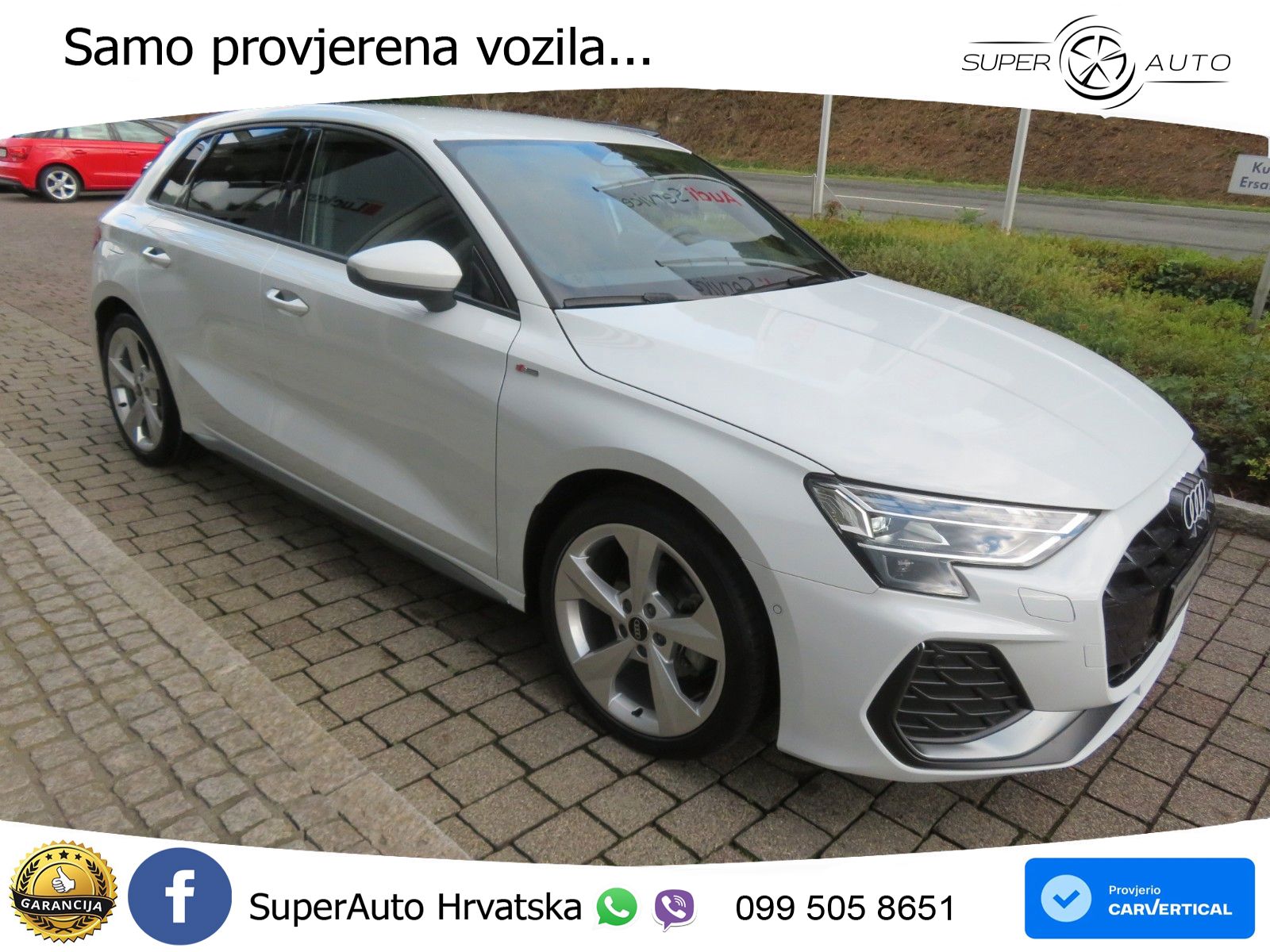 Audi A3 35 TFSI (150 KS) S tronic S line LED+GR SJED+ACC