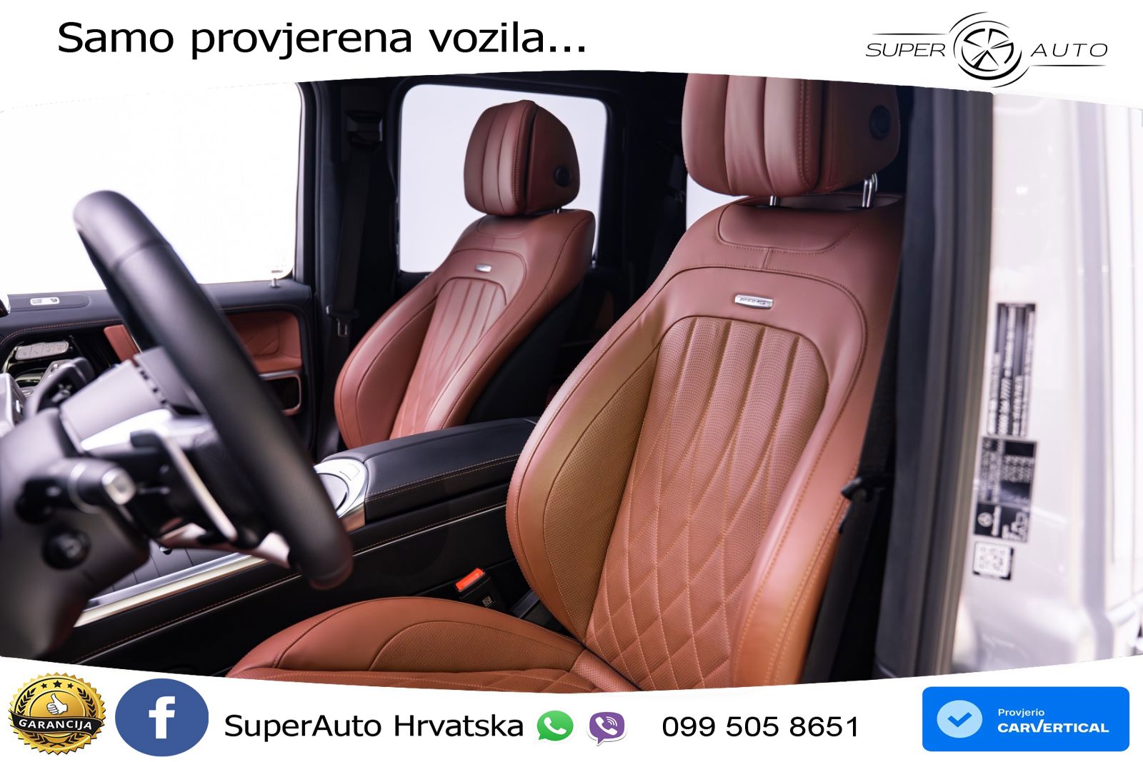 Mercedes AMG G 63 Long V8 (585 KS) 4MATIC 9G-TRONIC AMG SPEEDSHIFT TCT ZRAČNI+ACC+4xGR SJED+360