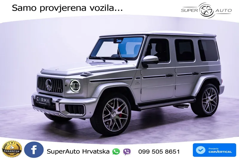 Mercedes AMG G 63 Long V8 (585 KS) 4MATIC 9G-TRONIC AMG SPEEDSHIFT TCT ZRAČNI+ACC+4xGR SJED+360