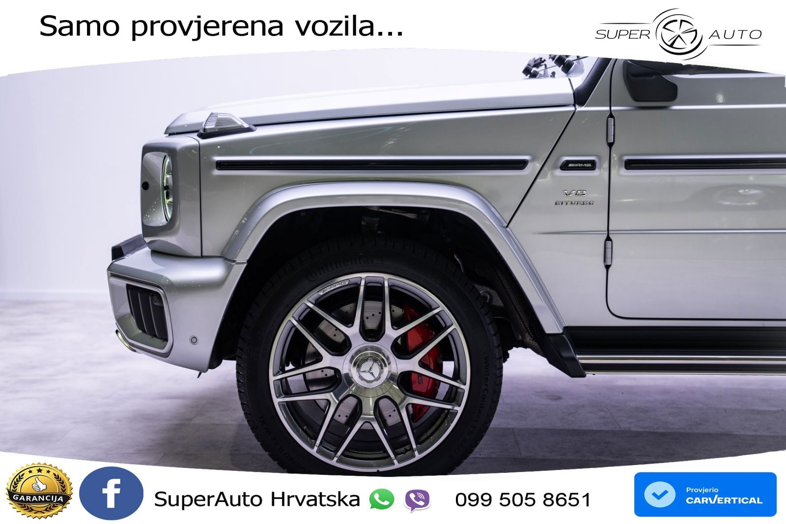 Mercedes AMG G 63 Long V8 (585 KS) 4MATIC 9G-TRONIC AMG SPEEDSHIFT TCT ZRAČNI+ACC+4xGR SJED+360