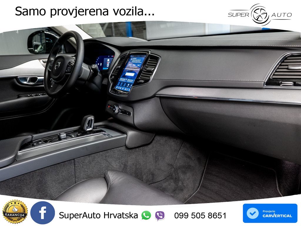 Volvo XC90 2.0 B5 Diesel AWD Automatic ACC+HEAD+4xGR SJED+360+PANO