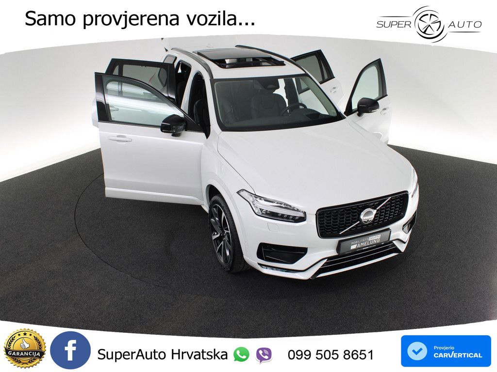 Volvo XC90 2.0 B5 Diesel AWD Automatic ACC+HEAD+4xGR SJED+360+PANO