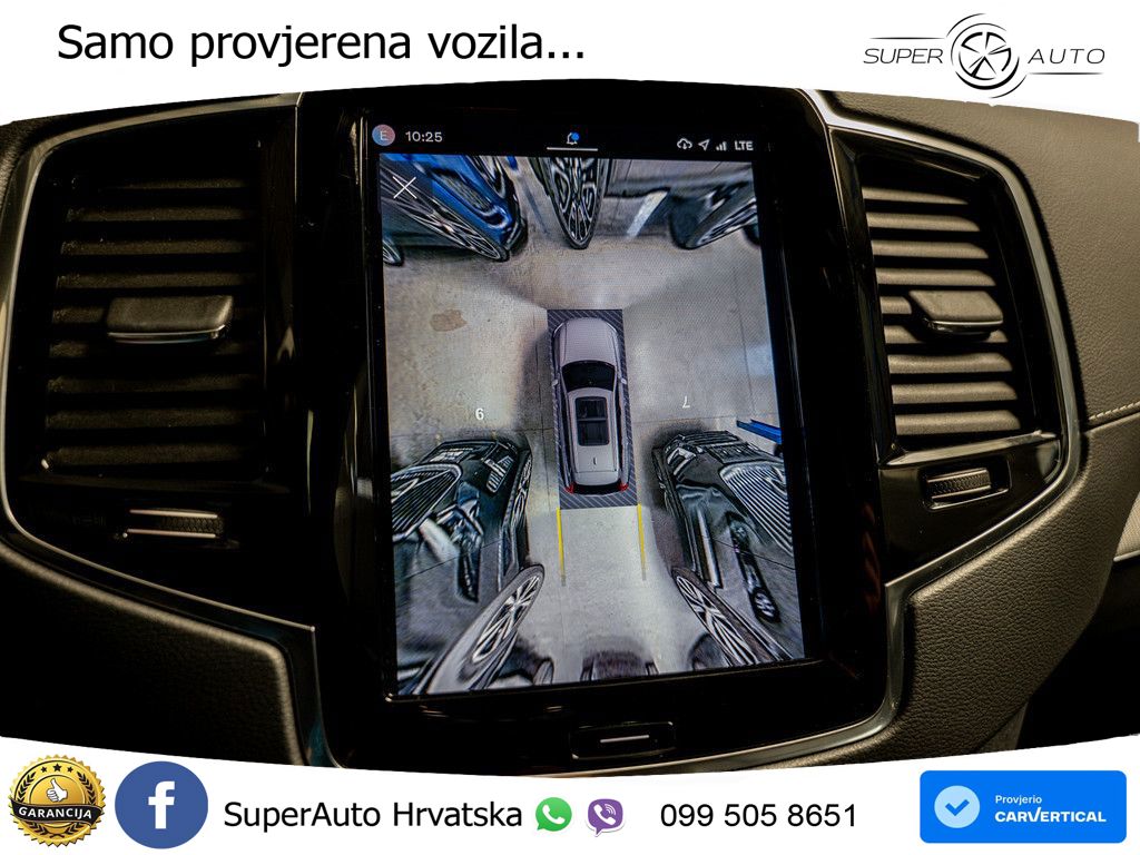 Volvo XC90 2.0 B5 Diesel AWD Automatic ACC+HEAD+4xGR SJED+360+PANO