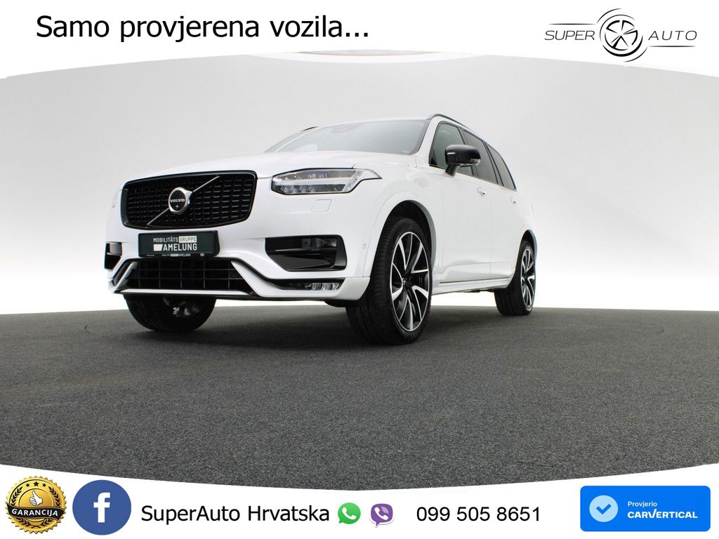 Volvo XC90 2.0 B5 Diesel AWD Automatic ACC+HEAD+4xGR SJED+360+PANO