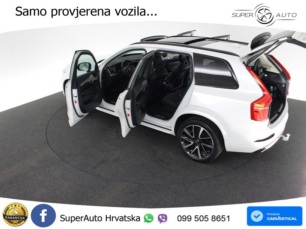 Volvo XC90 2.0 B5 Diesel AWD Automatic ACC+HEAD+4xGR SJED+360+PANO