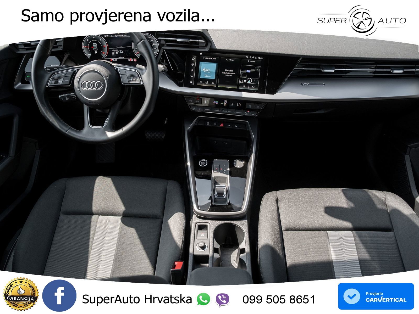 Audi A3 35 TDI (150 KS) S tronic LED+GR SJED+ACC