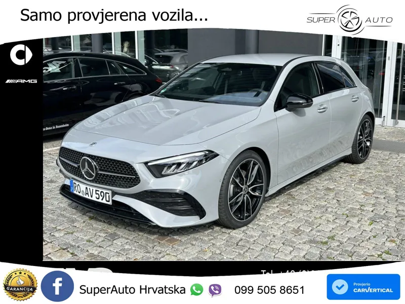 Mercedes-Benz A 200 7G-DCT AMG LED+GR SJED+ACC