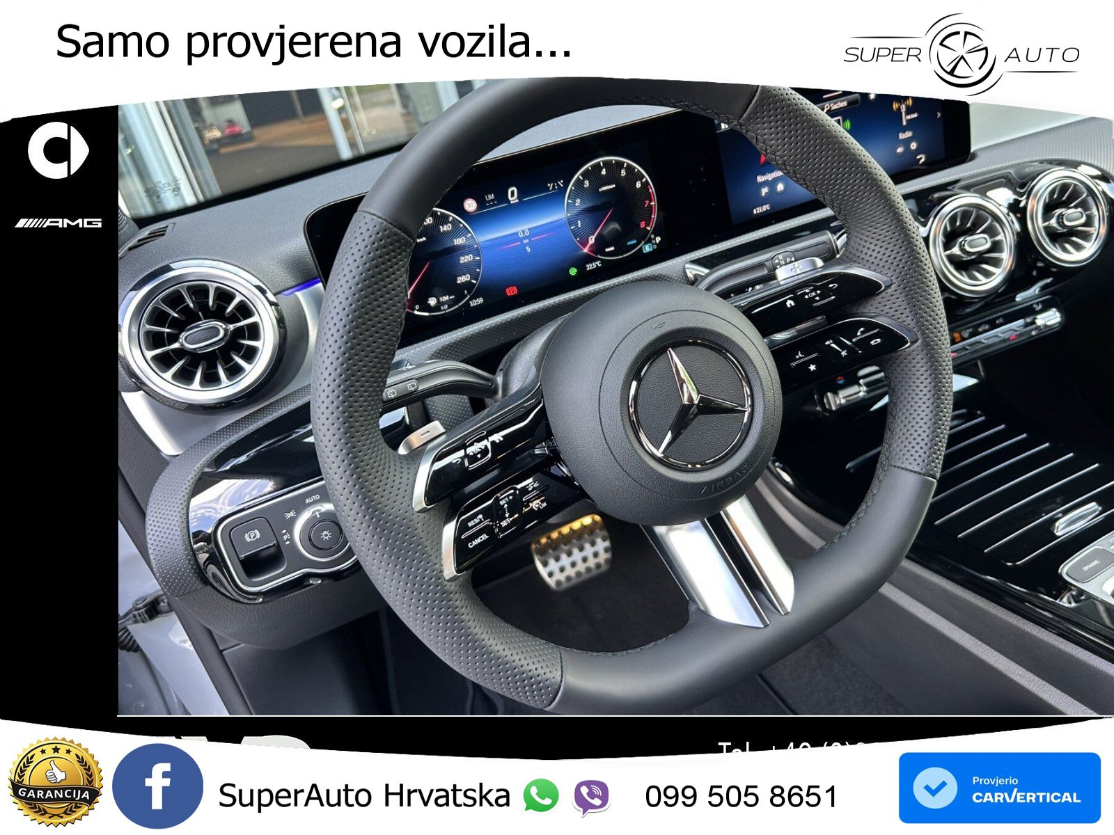 Mercedes-Benz A 200 7G-DCT AMG LED+GR SJED+ACC