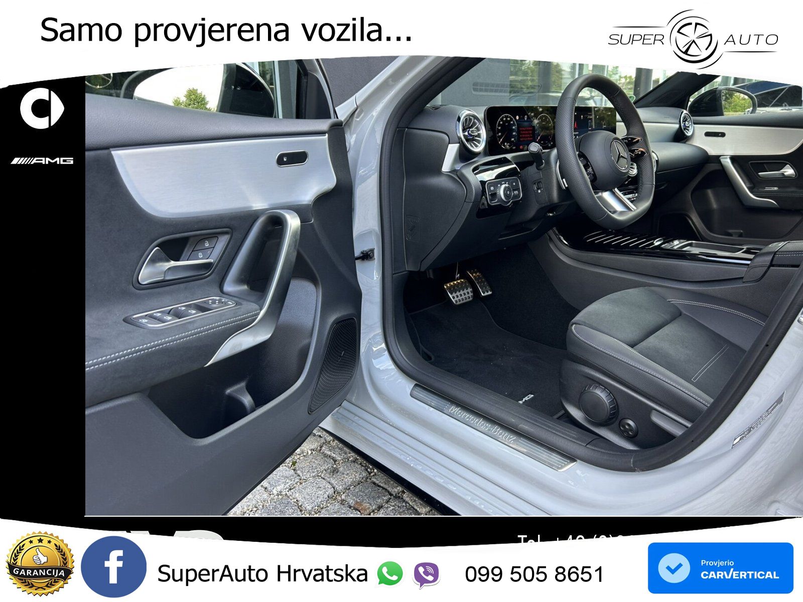 Mercedes-Benz A 200 7G-DCT AMG LED+GR SJED+ACC