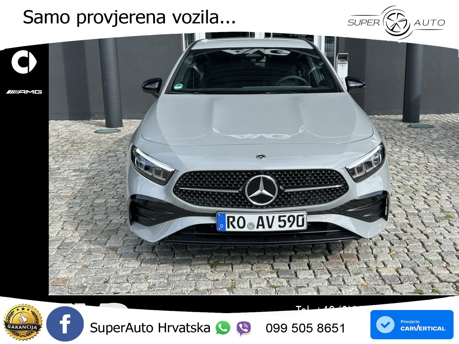 Mercedes-Benz A 200 7G-DCT AMG LED+GR SJED+ACC