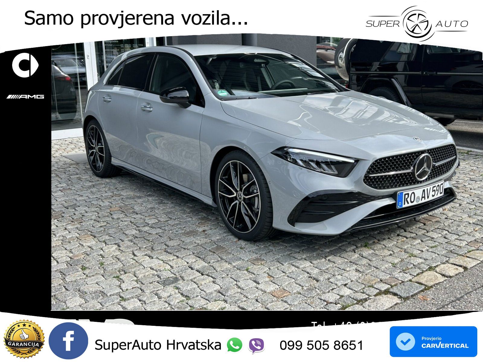 Mercedes-Benz A 200 7G-DCT AMG LED+GR SJED+ACC