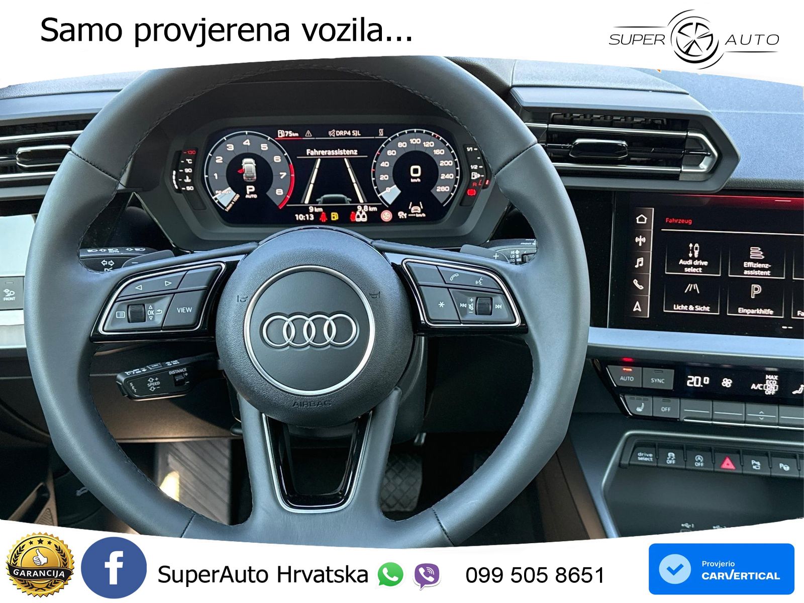 Audi A3 35 TFSI (150 KS) S tronic LED+GR SJED+ACC
