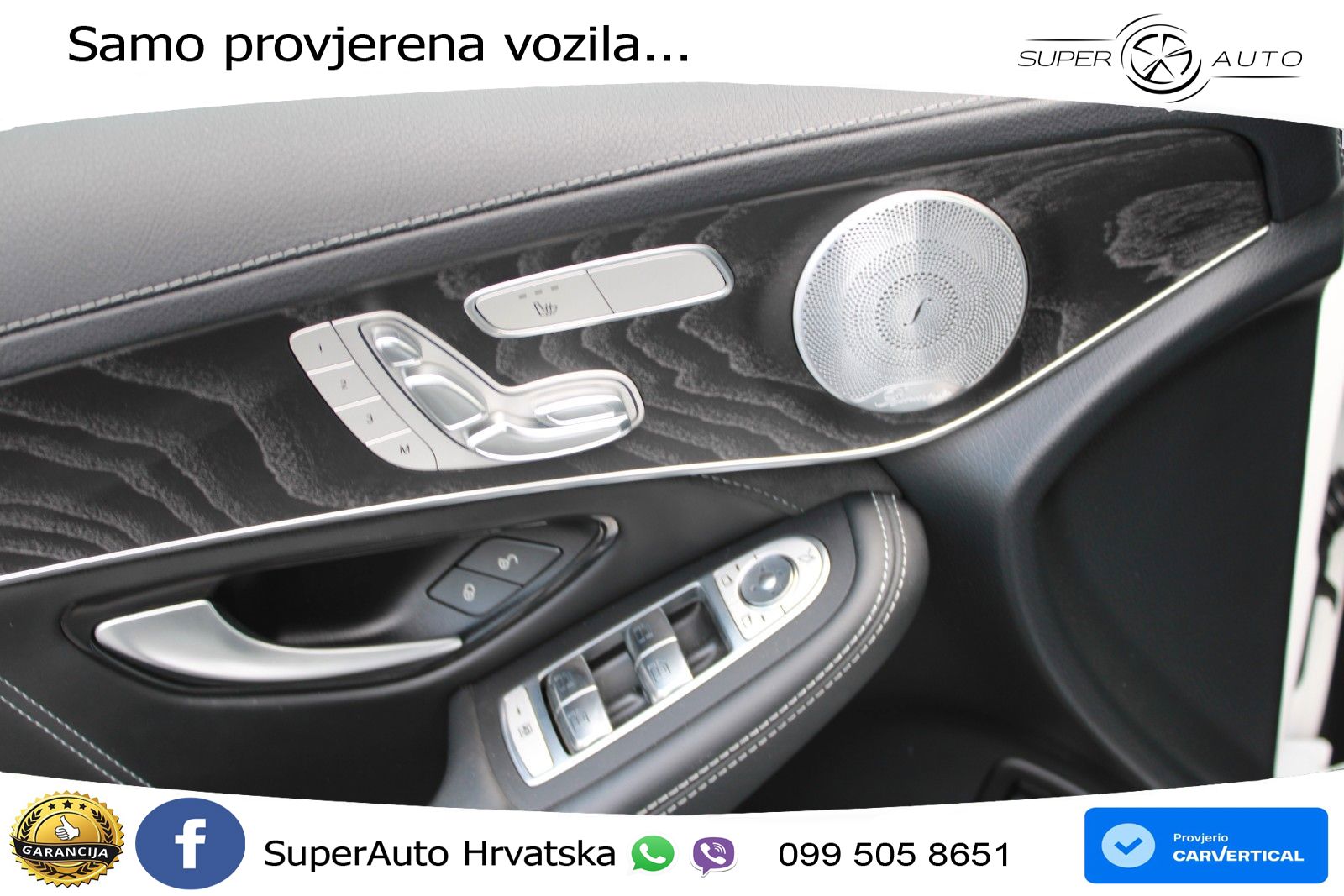 Mercedes AMG GLC 63 S V8 (510 KS) 4MATIC+ MCT ZRAČNI+ACC+GR SJED+KAM+PANO