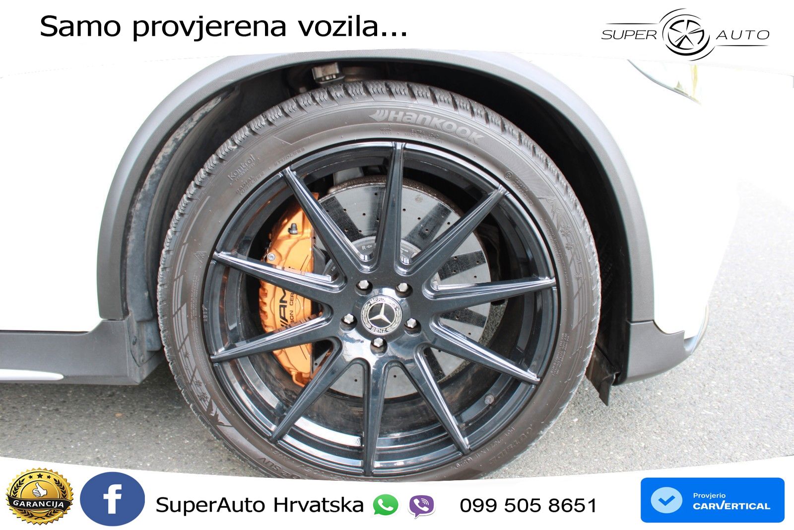 Mercedes AMG GLC 63 S V8 (510 KS) 4MATIC+ MCT ZRAČNI+ACC+GR SJED+KAM+PANO