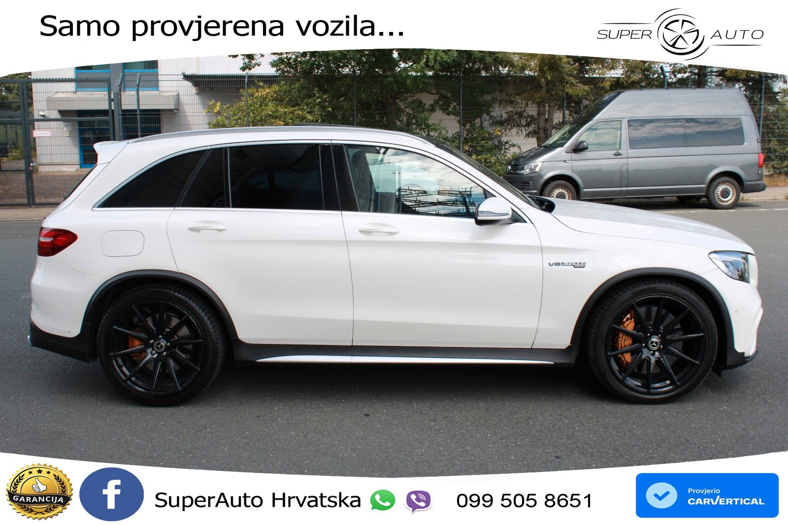 Mercedes AMG GLC 63 S V8 (510 KS) 4MATIC+ MCT ZRAČNI+ACC+GR SJED+KAM+PANO