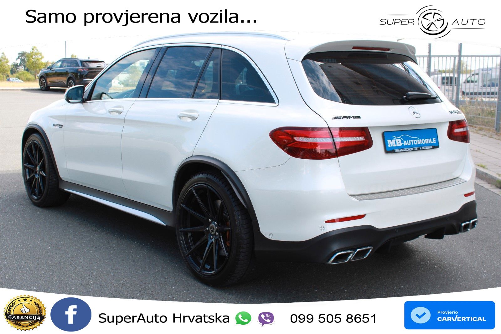 Mercedes AMG GLC 63 S V8 (510 KS) 4MATIC+ MCT ZRAČNI+ACC+GR SJED+KAM+PANO