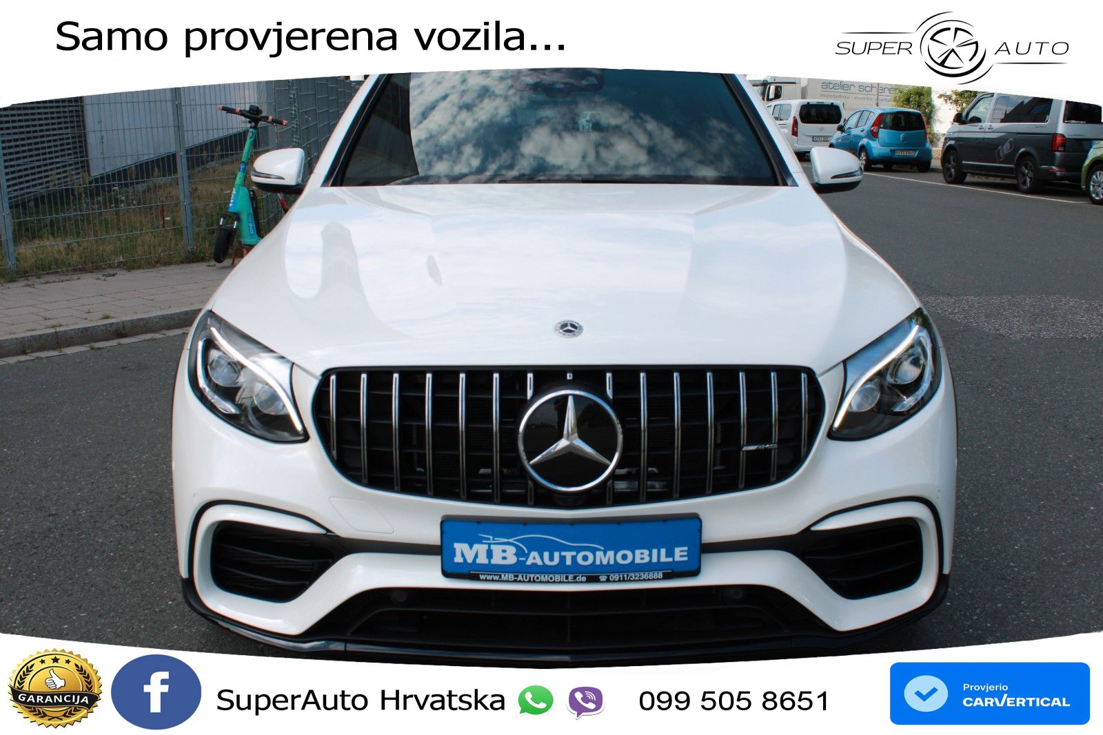 Mercedes AMG GLC 63 S V8 (510 KS) 4MATIC+ MCT ZRAČNI+ACC+GR SJED+KAM+PANO