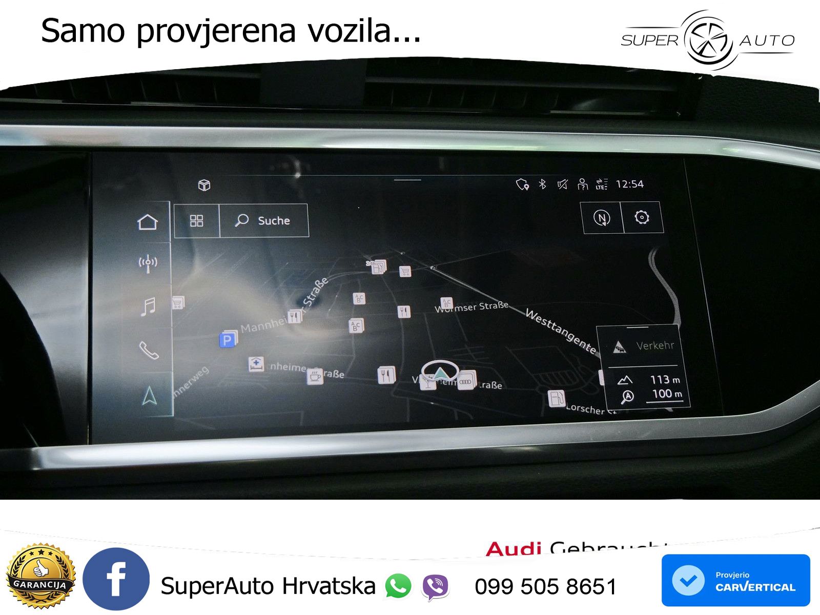 Audi Q3 Sportback 40 TDI (200 KS) quattro S tronic S line LED+GR SJED+ACC
