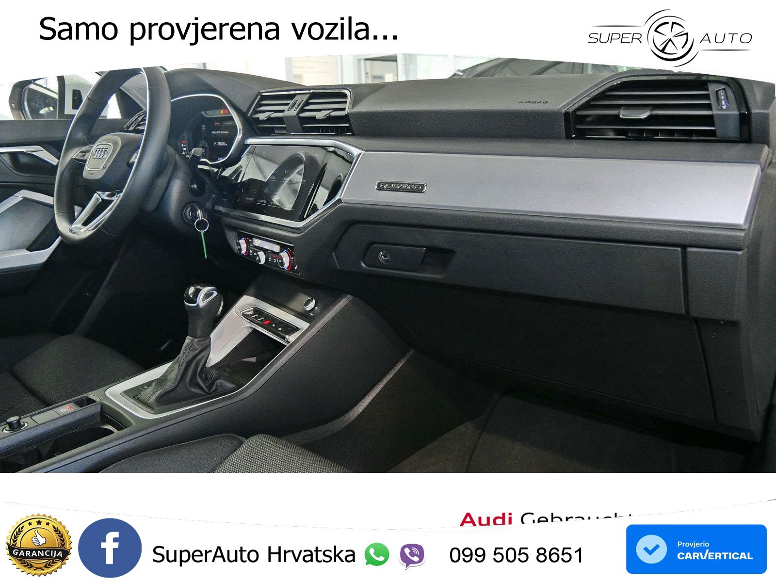 Audi Q3 Sportback 40 TDI (200 KS) quattro S tronic S line LED+GR SJED+ACC