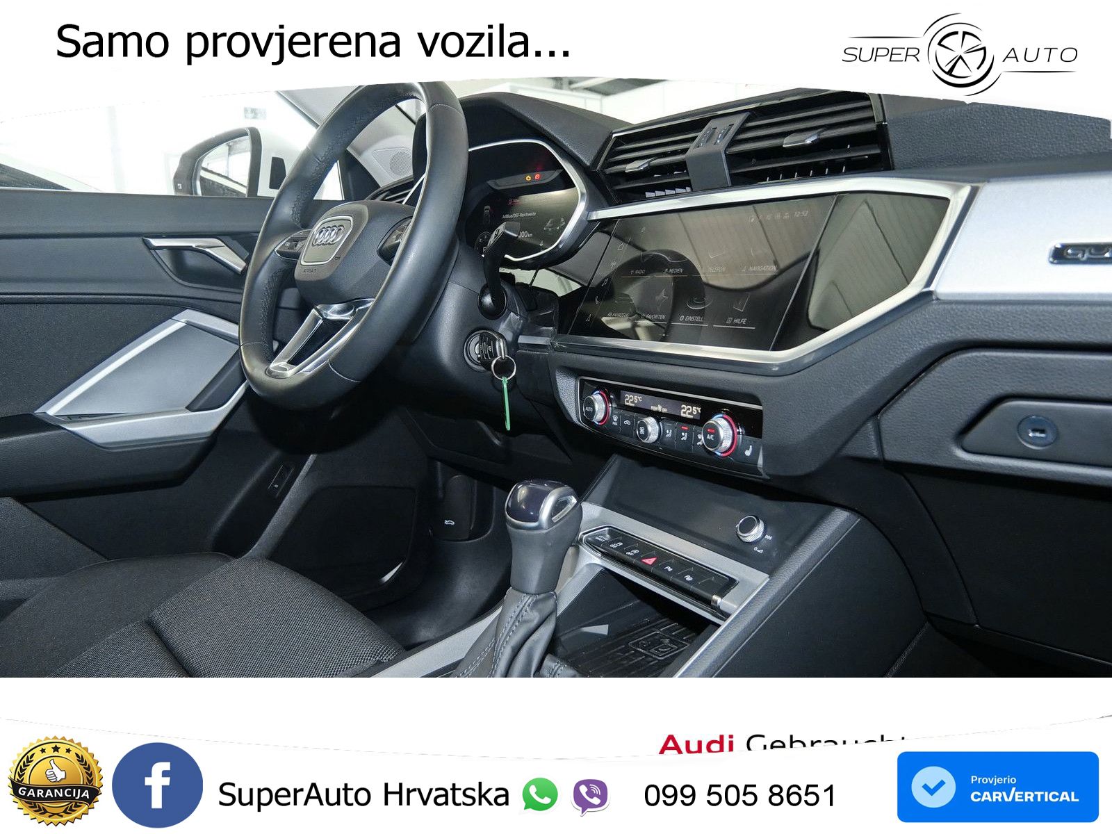 Audi Q3 Sportback 40 TDI (200 KS) quattro S tronic S line LED+GR SJED+ACC