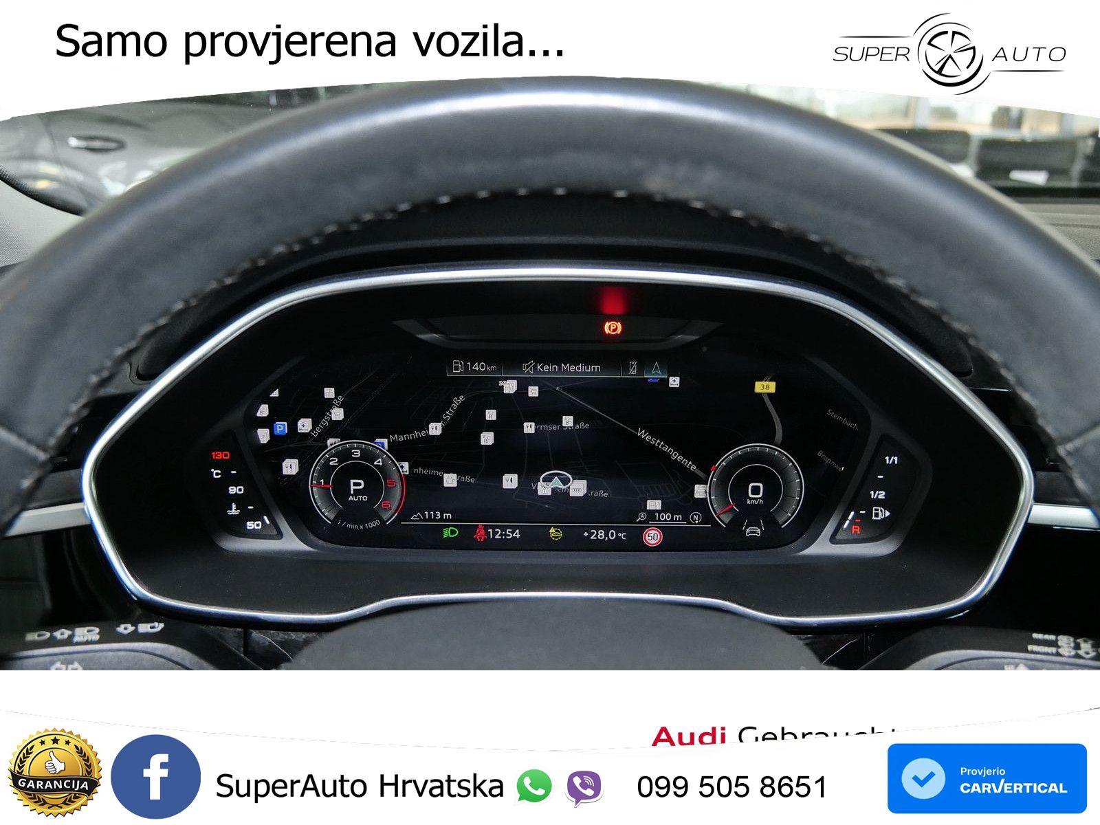 Audi Q3 Sportback 40 TDI (200 KS) quattro S tronic S line LED+GR SJED+ACC