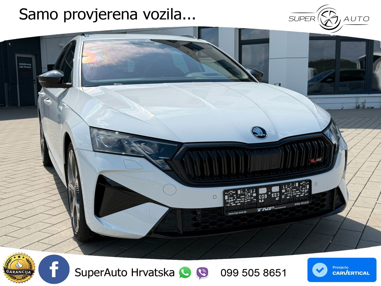 Škoda Octavia Combi RS 2.0 TSI (265 KS) DSG MATRIX+GR SJED+KAM