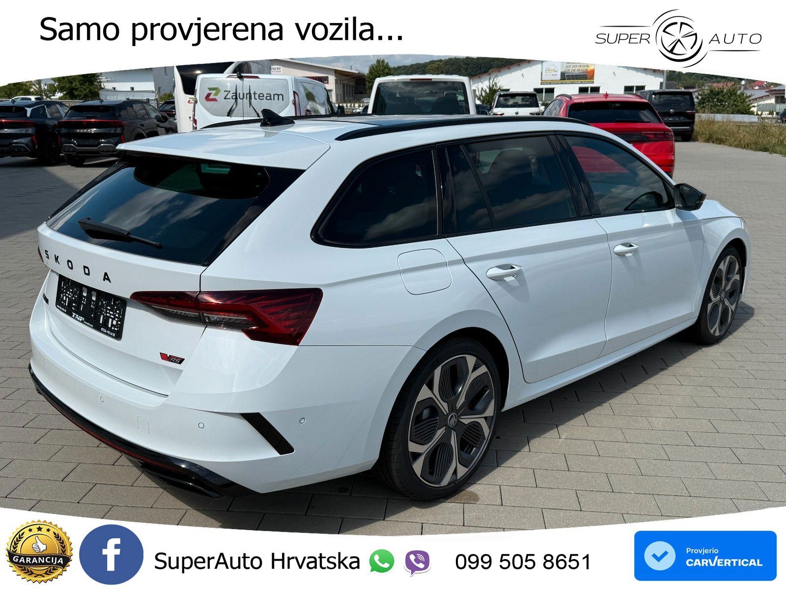 Škoda Octavia Combi RS 2.0 TSI (265 KS) DSG MATRIX+GR SJED+KAM