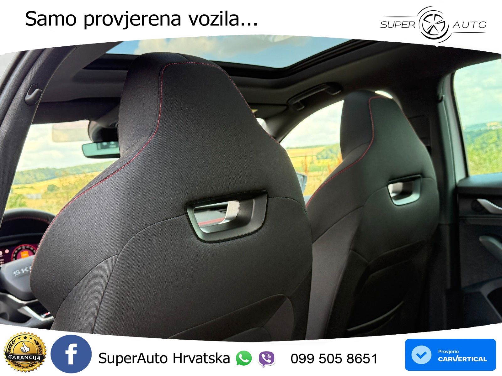 Škoda Octavia Combi RS 2.0 TSI (265 KS) DSG MATRIX+GR SJED+KAM