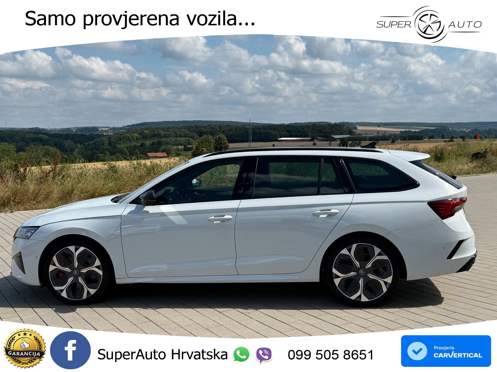 Škoda Octavia Combi RS 2.0 TSI (265 KS) DSG MATRIX+GR SJED+KAM