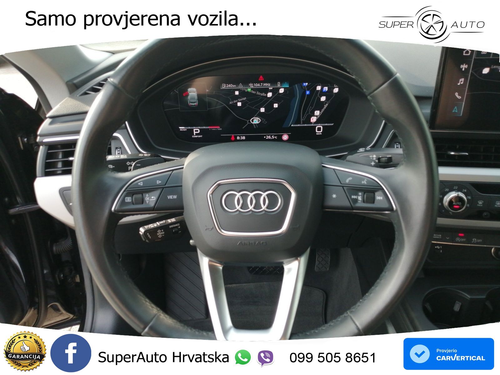 Audi A5 Sportback  40 TFSI (204 KS) S tronic S line LED+GR SJED+ACC