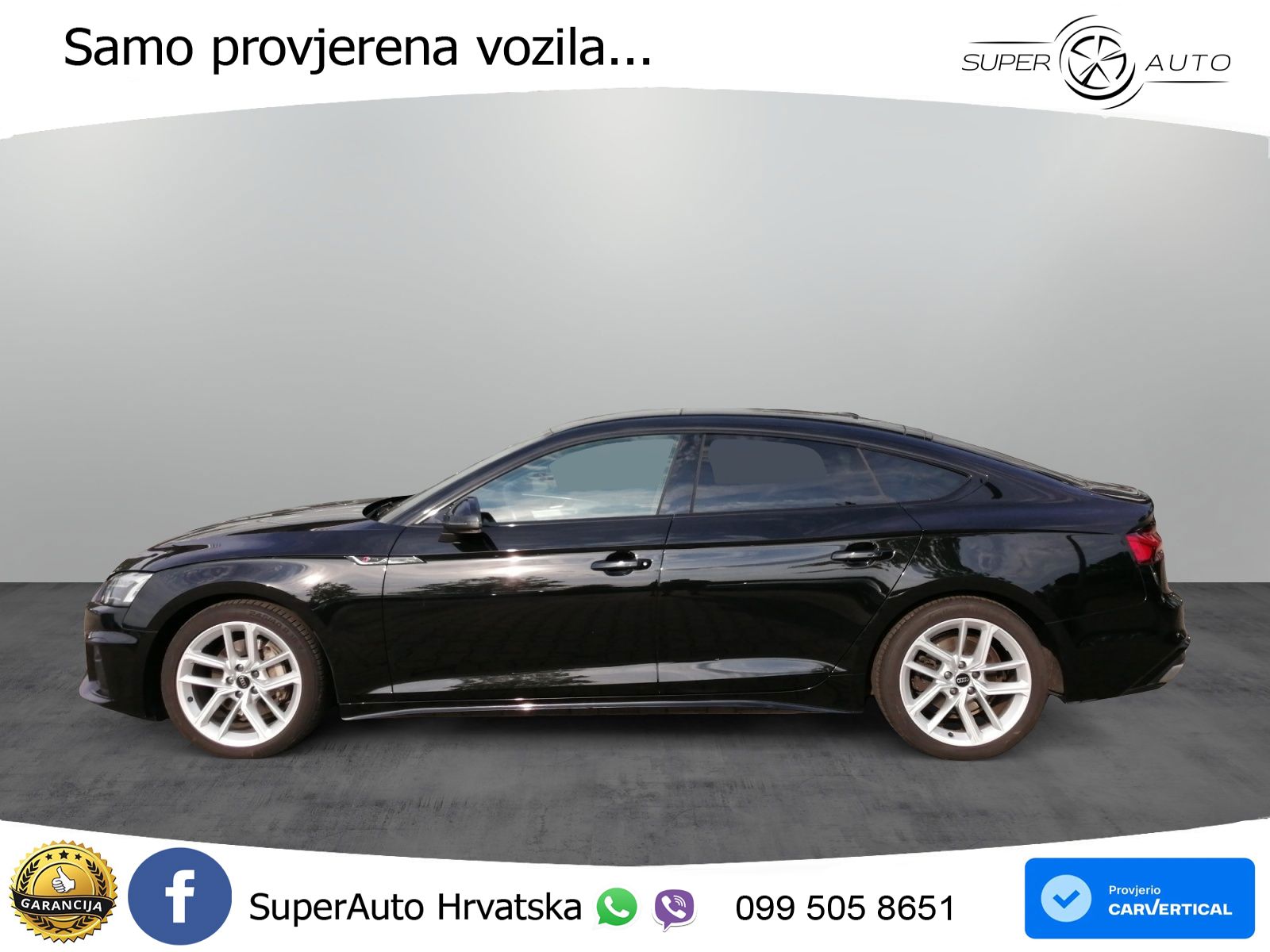 Audi A5 Sportback  40 TFSI (204 KS) S tronic S line LED+GR SJED+ACC