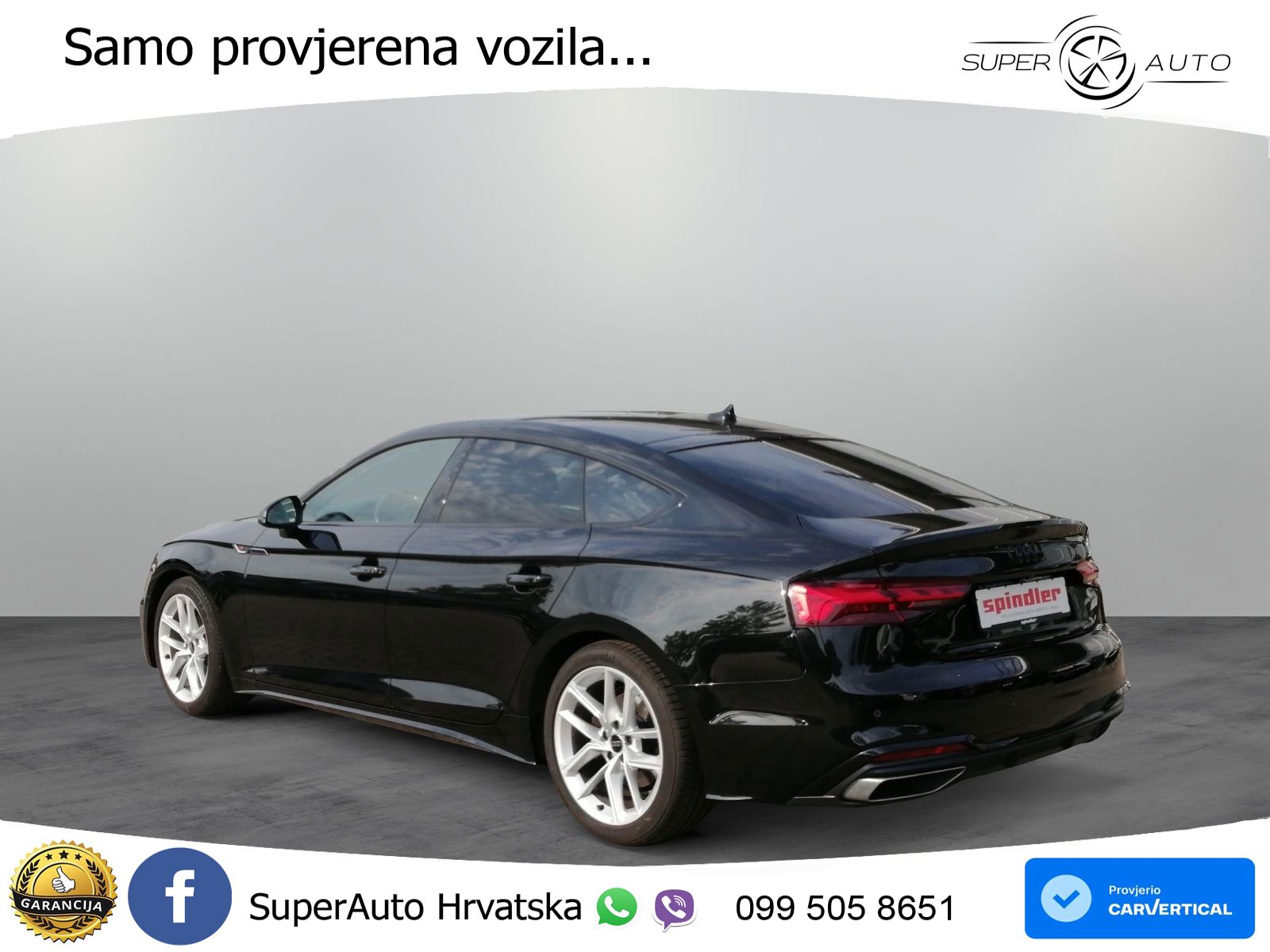 Audi A5 Sportback  40 TFSI (204 KS) S tronic S line LED+GR SJED+ACC
