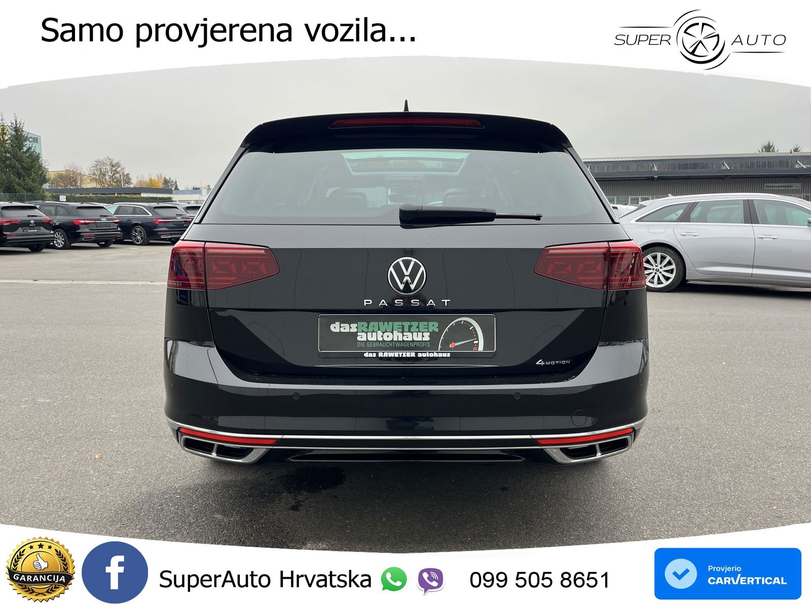 Volkswagen Passat Variant 2.0 TDI (200 KS) 4MOTION DSG R-Line LED+GR SJED+ACC